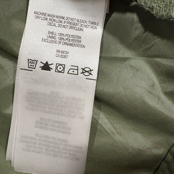 Columbia Lavender and Olive Windbreaker size s. drawstring lightweight outdoor - Picture 8 of 8